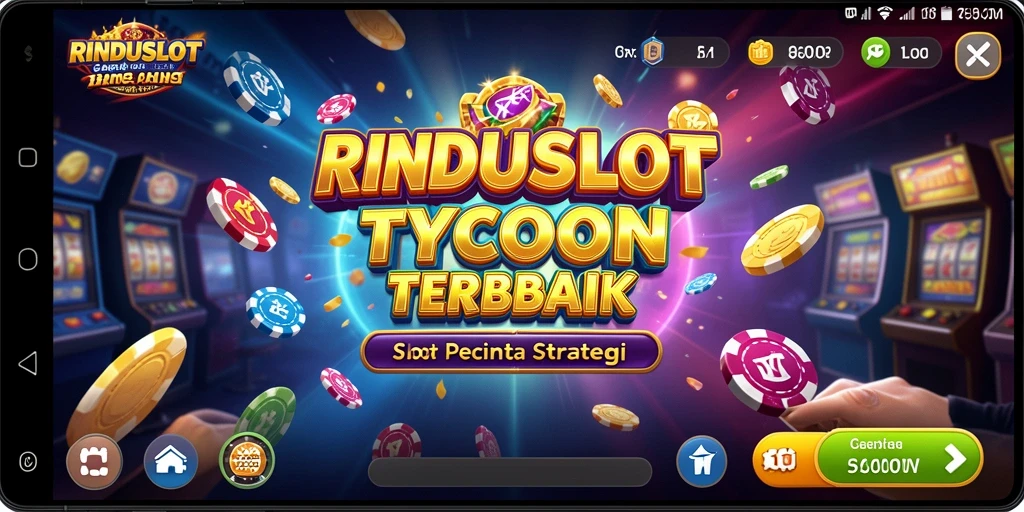 Screenshot gameplay RINDUSLOT menampilkan keseruan mengelola kasino.