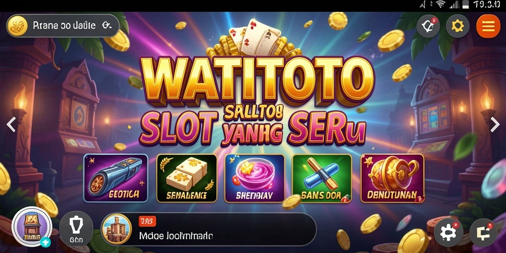 Tampilan gameplay WATITOTO yang menarik dan penuh warna.